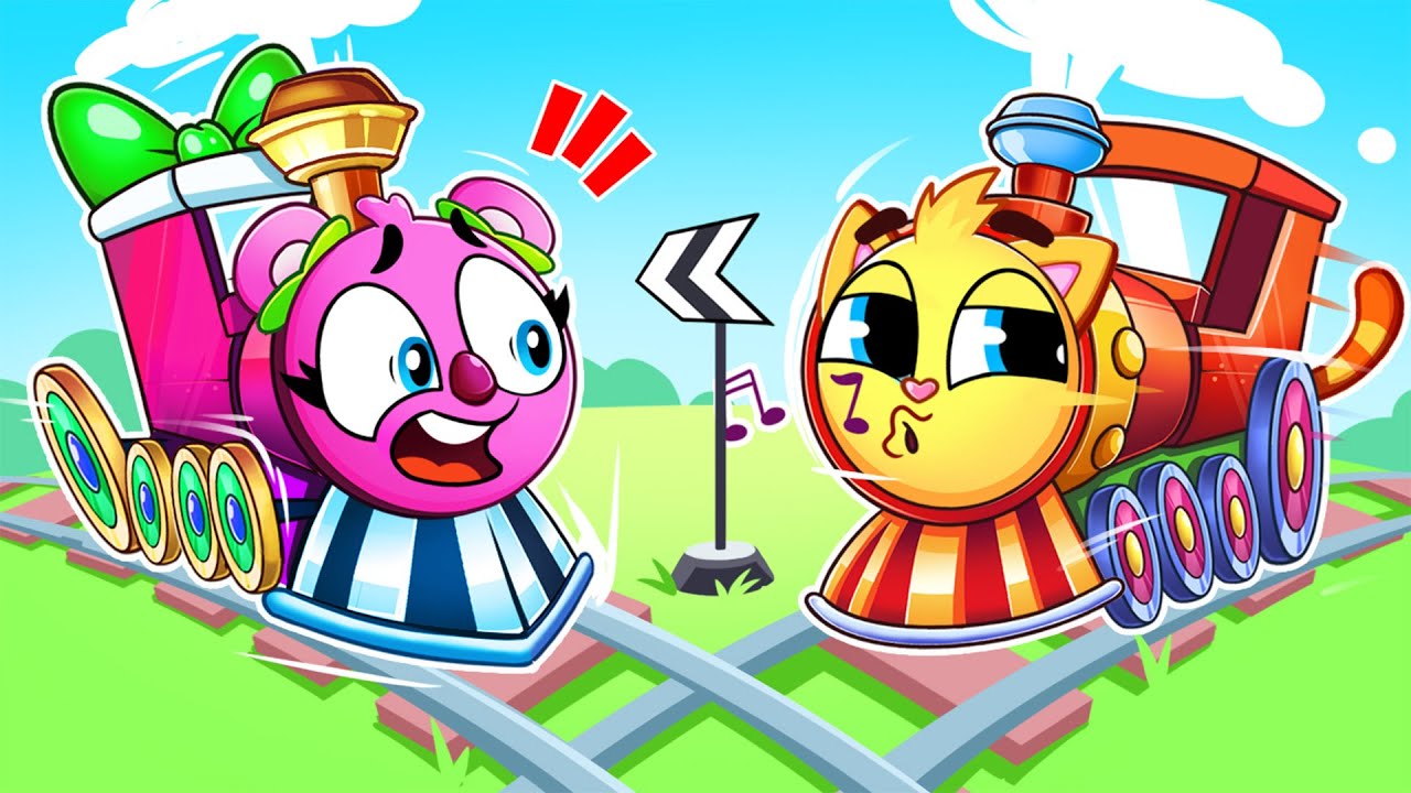 🚂 Whoo‑Whoo! Silly Train Song for Toddlers 👶🎶 Muffin Socks