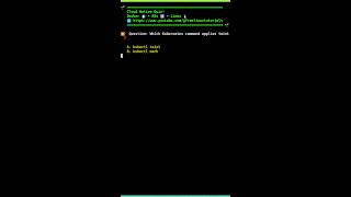 ☸️ K8s command to apply taint