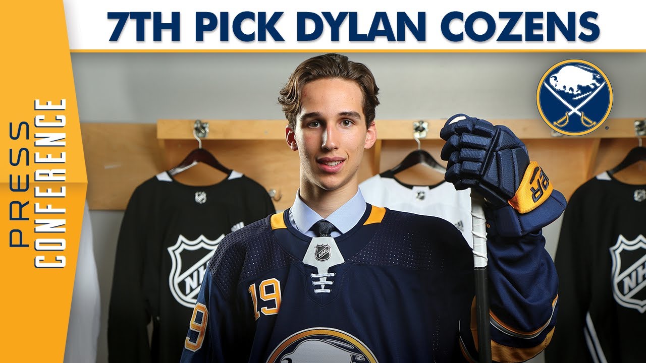 Buffalo Sabres 7th Pick Dylan Cozens YouTube
