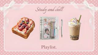 [𝓟𝓵𝓪𝔂𝓵𝓲𝓼𝓽] 💖 My Favorite Things Café 🍓 Soft Study · Pink Vibes · Happy Heart screenshot 4