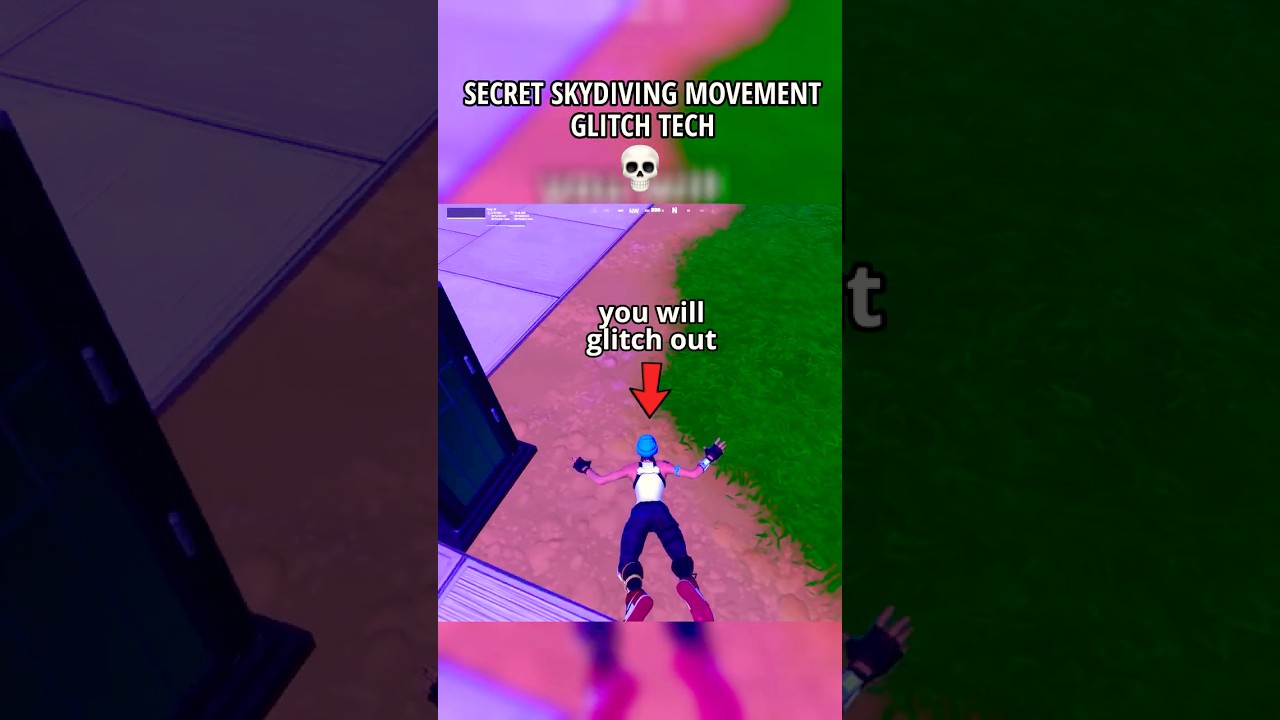 SECRET SKYDIVING MOVEMENT GLITCH TECH IN SEASON 4... 💀 