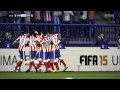 Koke free kick goal under the wall. FIFA 15