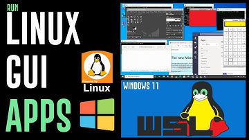 How to Run Linux GUI apps WSLg on Windows 11 | WSLg for Linux ( Preview ) | WSLg Linux GUI Apps