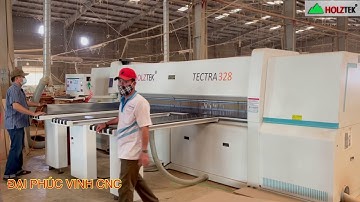 MÁY CẮT VÁN CÔNG NGHIỆP TECTRA-328 HOLZTEK. MÁY CƯA PANEL SAW CNC OPTICUT
