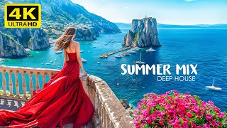 4K Positano Summer Mix 2024 🍓 Best Of Tropical Deep House Music Chill Out Mix By The Deep Mix