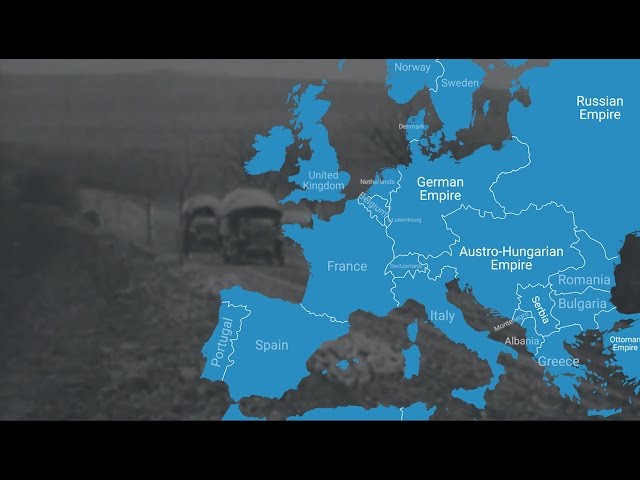 Animated Map Shows How World War I Changed Europe's Borders class=