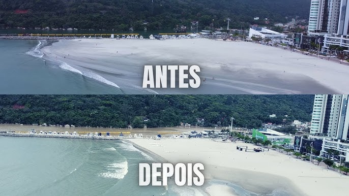 Por que banhistas atolam na areia do alargamento de Balneário