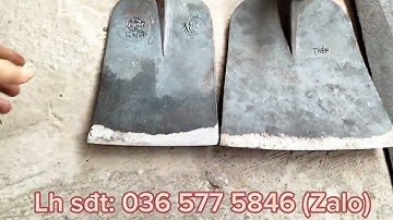 mẫu cuốc con gà, rầm mai, thuổng làm từ lò rèn thủ công, siêu sắc bén #nông nghiệp giá rẻ