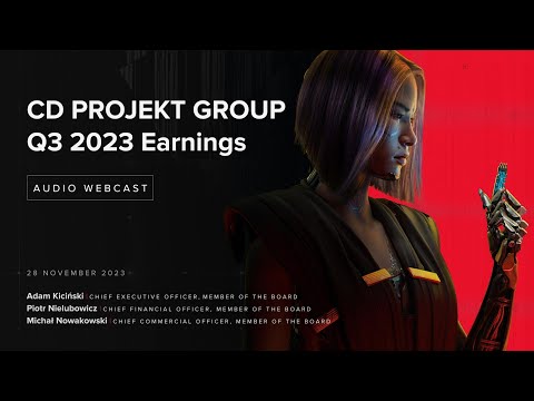 [EN] CD PROJEKT Group Q3 2023 earnings conference - audio webcast