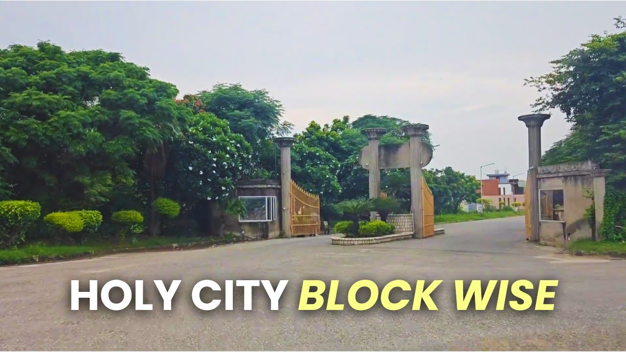 Holy City Township Amritsar Block Wise Video - Best Gated Society