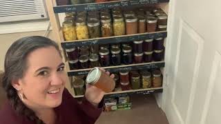 Pantry and food stock tour part 2. Come see how stock our kitchen and pantry.