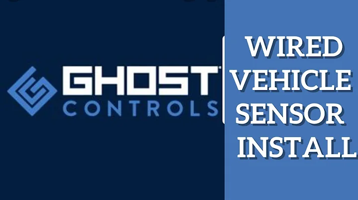 GHOST CONTROLS AUTOMATIC VEHICLE SENSOR INSTALL AND HOW TO INSTALL CABLE WITHOUT TRENCHING YARD