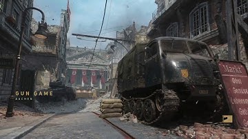 COD WW2 Gun Game Multiplayer GAMEPLAY (No Commentary) - (Call of Duty WWII Gameplay)