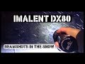 Imalent DX80 in the snow - 32000 lumens - 806m beam distance