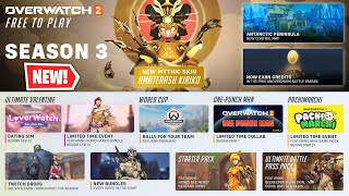 ALL CHANGES Coming To Overwatch 2 Season 3!