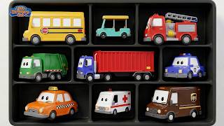Let's Paint the Toy Cars! 🎨 Learn Colors with Vehicles Nursery Rhyme & Kids Songs