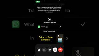 Novo golpe utiliza compartilhamento de tela do WhatsApp. screenshot 5