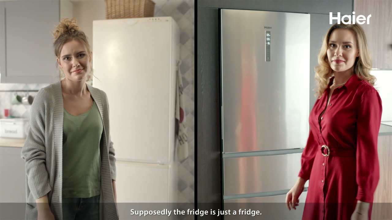 Innovative Haier 3D refrigerator 