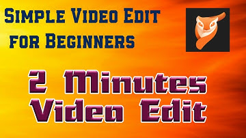 Simple Video Edit For Beginners in 2 Minutes || Motionleap || Part-1  || 2 Minute Instant Edit ||