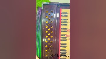 How To Play G Minor Chord On Harmonium @jackunooo #harmonium #learnharmonium