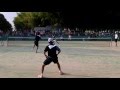 [すごプレ33]ソフトテニス　高校近畿夏季2014　決勝戦　内本・丸山（上宮高校）ー平井・田中（姫路商業高校）