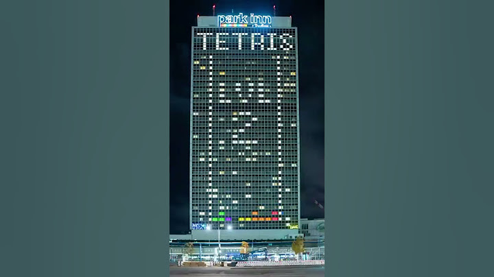 The Biggest Game of Tetris Ever