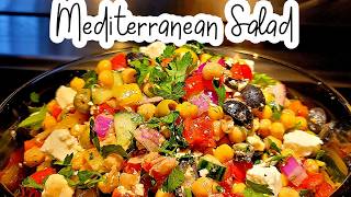 How To Make the Perfect Mediterranean Salad | Fresh, Easy & Healthy 🥗