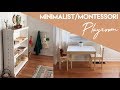 Minimalist / Montessori Inspired Playroom Tour