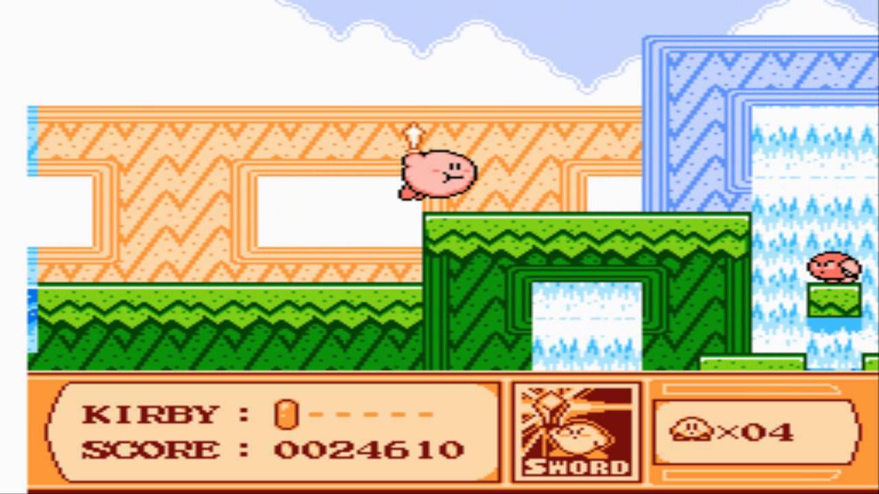 Image result for kirby gameplay nes