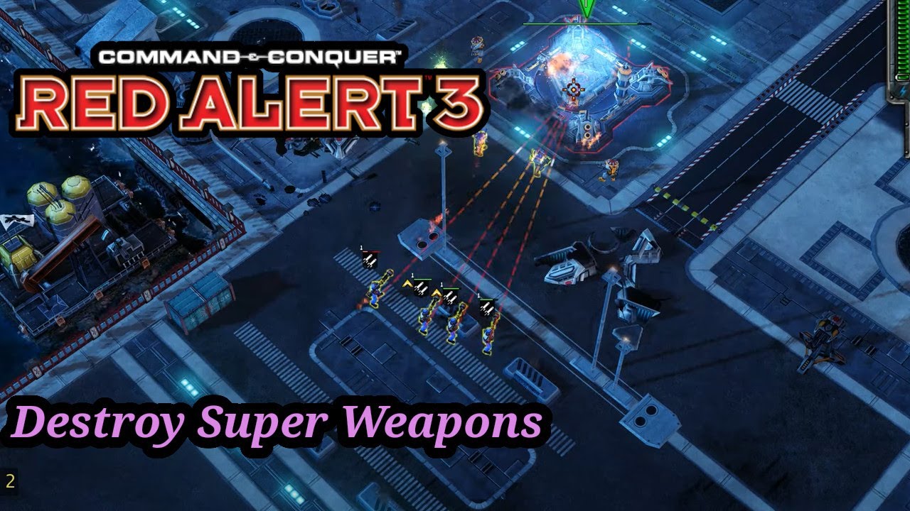 Red ALERT 3 Uprising - Allies Campaign Mission 3 - YouTube
