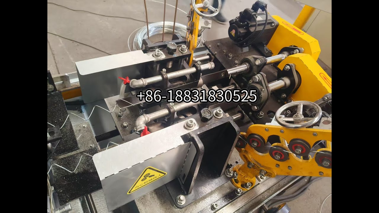 new type double motor double wire high speed chain link fence machine/chain link fence making machin