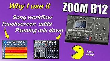 Zoom R12: Why I use it // Song workflow plus a panning mix down trick!