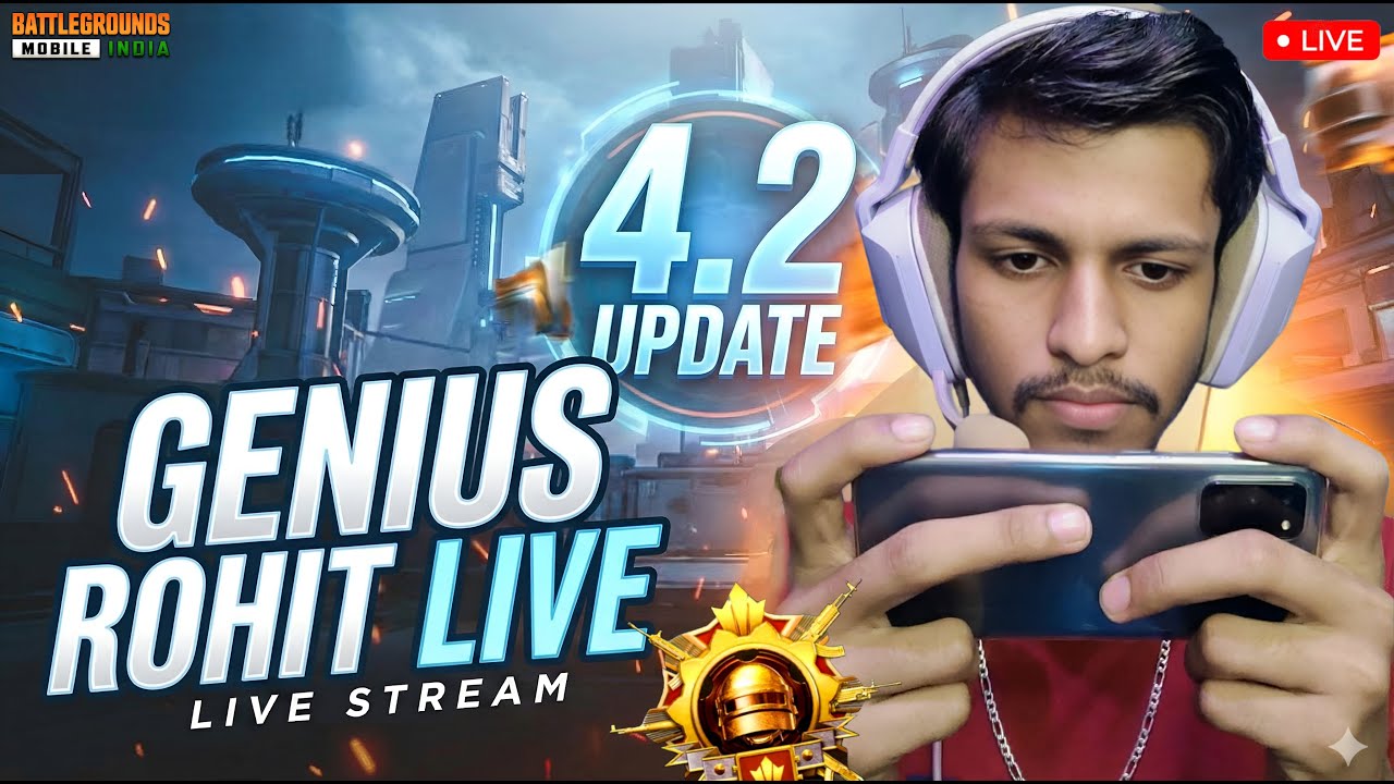 BGMI NEW 4.2 UPDATE + GTA5 ONLINE🔥|🔴BGMI MARATHI LIVE | GENIUS ROHIT LIVE