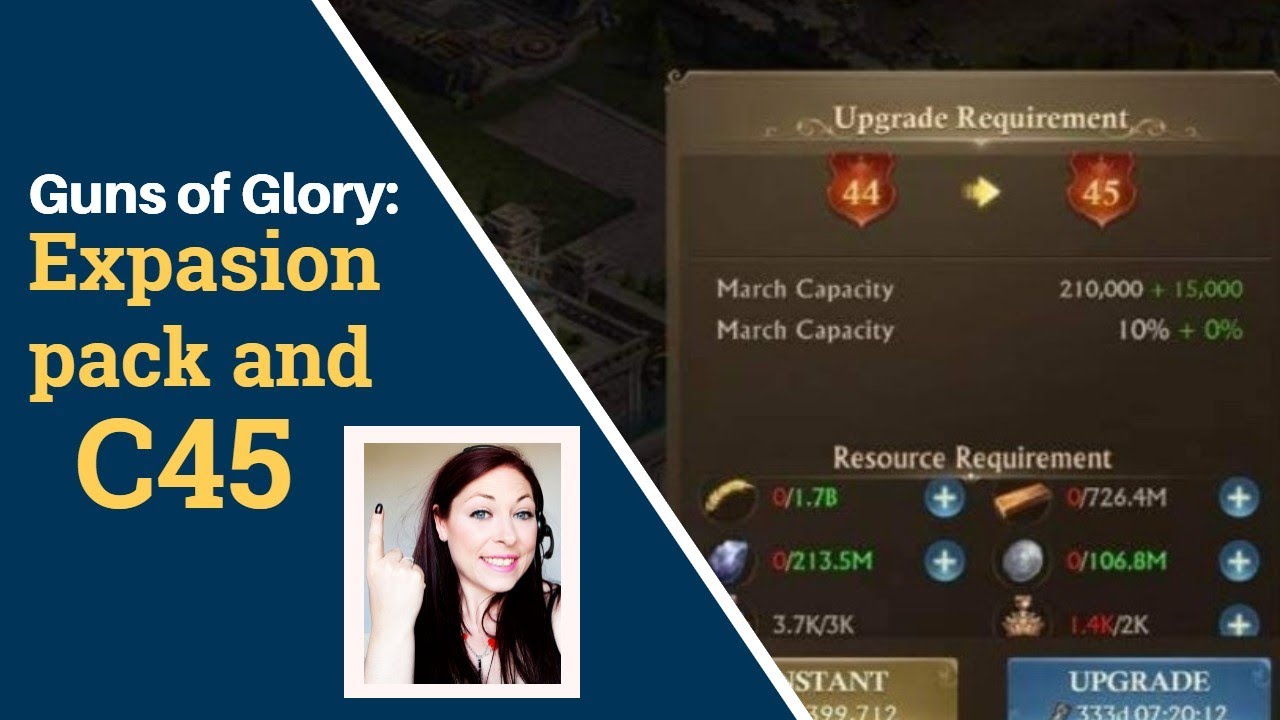 Guns Of Glory: Expansion Pack and C45