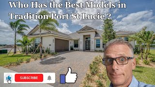 Best New Construction Models in Tradition Port St Lucie