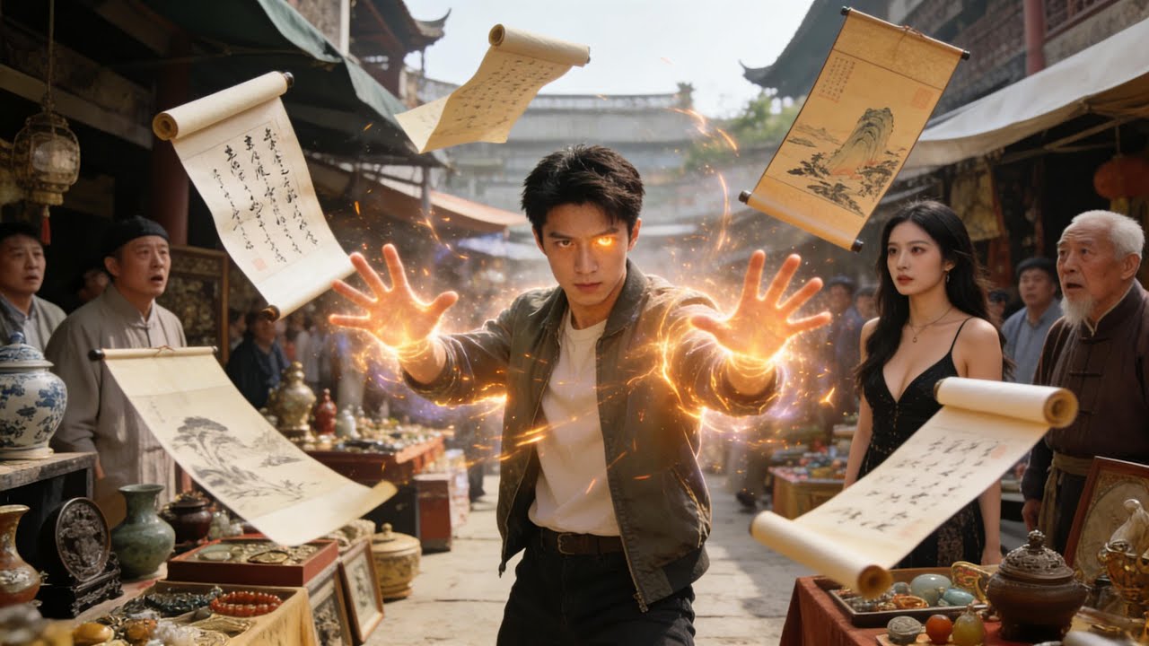 富豪家的傻女婿突然覺醒神眼，能辨別古董的真偽，化身鑑寶大師打臉拍賣會專家，劫富濟貧盡顯英雄本色！