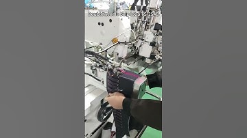 TS-254D Double Needle Belt Loop Setter | 2000pcs/Hour! 8X Efficiency Boost🔥 #sewing#sewingmachine