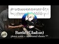 "Battle! (Gladion)" (from "Pokémon SM") || Piano Cover + Sheets!~