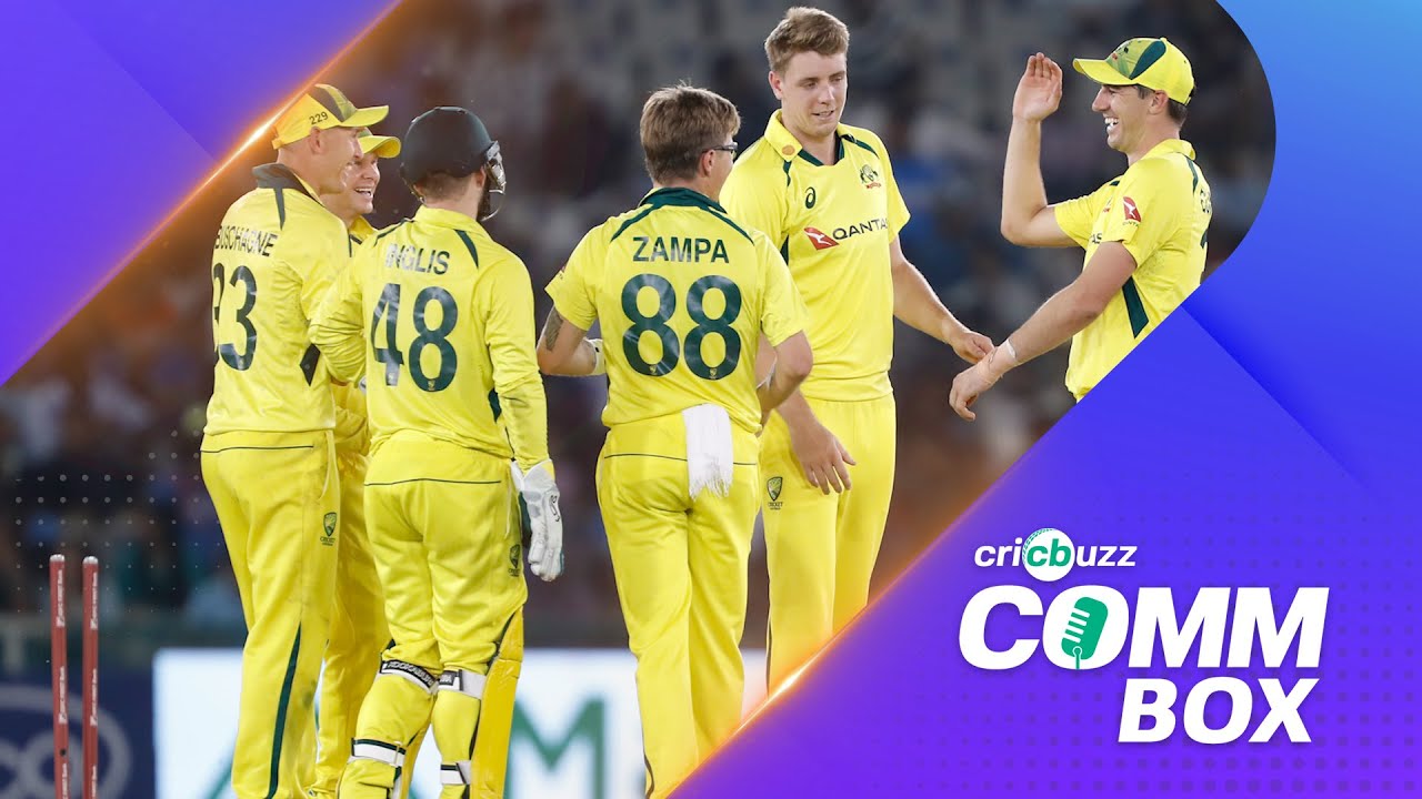Cricbuzz Comm Box #Australia comeback with 4 quick wickets, #India need 74 runs to win