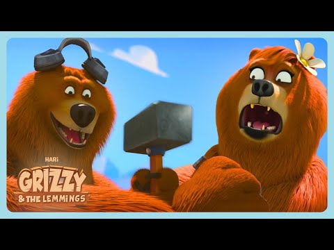 Grizzy The Lemmings فن الدب رسوم متحركة عربية للأطفال WildBrain عربي 