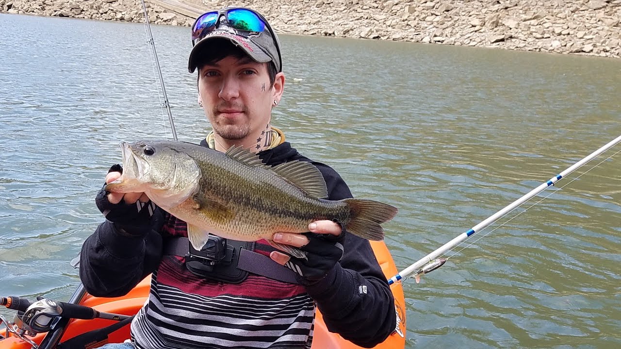 Kayak / Bass fishing / top water frog YouTube