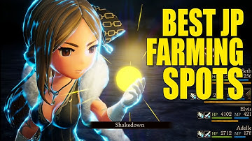 Bravely Default 2 - Top 3 Job Points (JP) Farming Spots