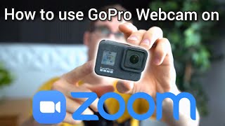 How to Use GoPro HERO 8 WEBCAM on ZOOM Meeting screenshot 4