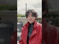 V of BTS Says Hello to VMAN At The Celine Homme Summer 23 Show | VMAN