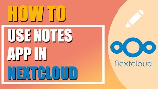 How to use the Notes app in Nextcloud screenshot 3