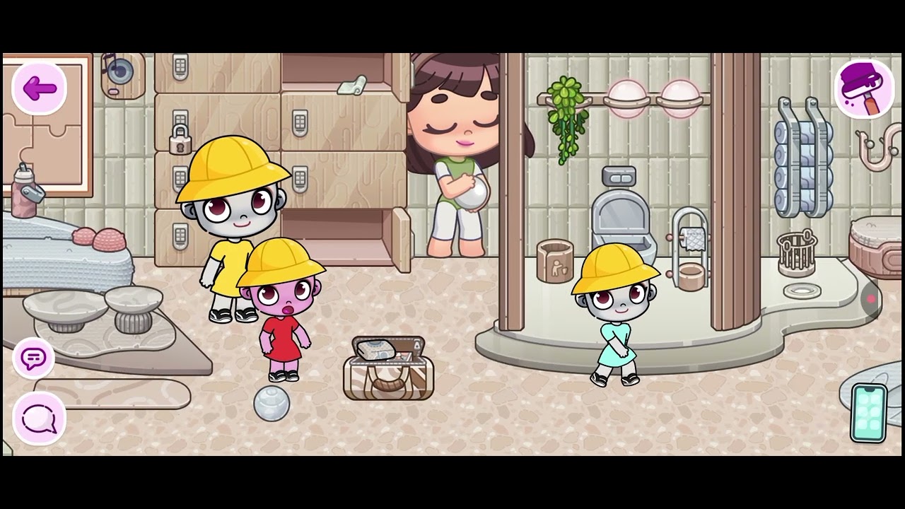 Rebecca Rabbit Paints to New House  | Peppa Pig in Avatar World 