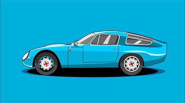 Flat Vector Car Illustration | Car Vector Art | Coreldraw Vector Design | Logo Design