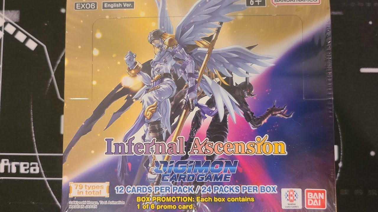 Digimon Card Game 2020 Infernal Ascension 1st unboxing part 2 - YouTube
