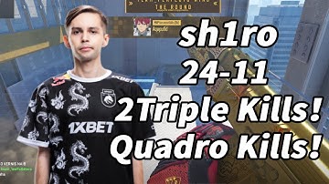 CS2 Spirit sh1ro Faceit POV Vertigo (24-11) | 2024/10/16 | #cs2 #demo