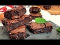 BROWNIE DE CHOCOLATE  fácil y rápido